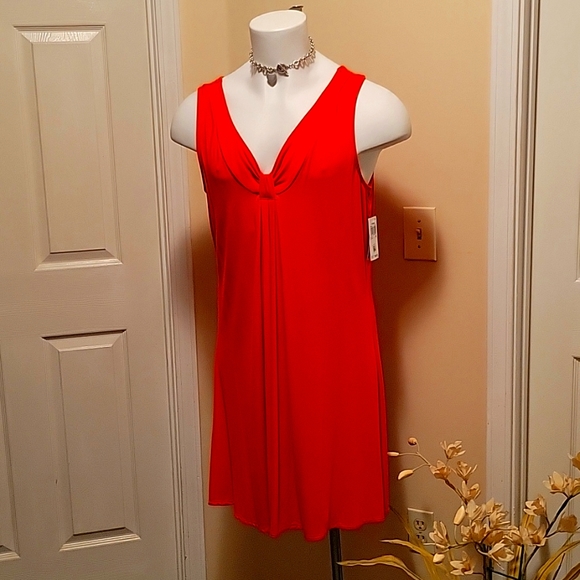 Orange 🍊 Midi Dress - Picture 1 of 2